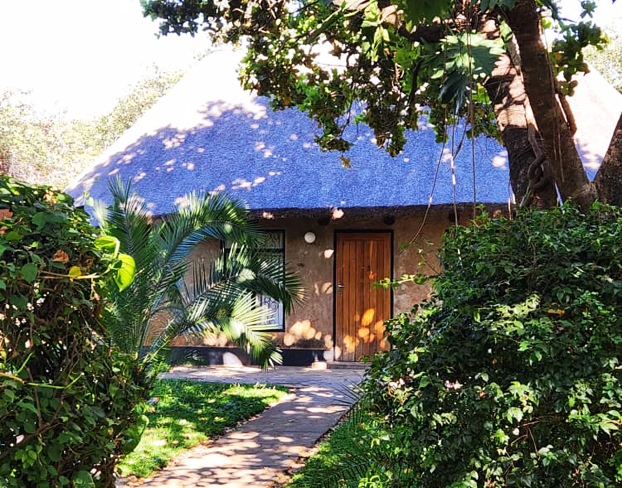 A chalet at the Eureka Campsite in Zambia