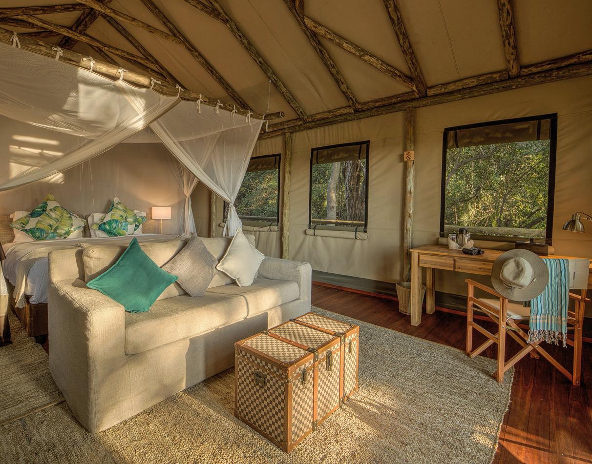 Tented Camp Setari in Okavango Delta