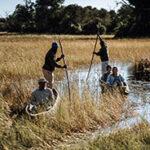 Mokoro-Erlebnis in der Nähe von Maun