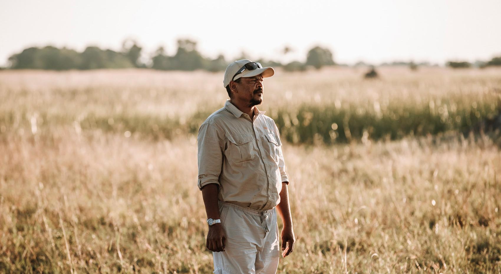 Ein Botswana-Experience Guide in Savuti. Ein Botswana-Experience Guide in Savuti.