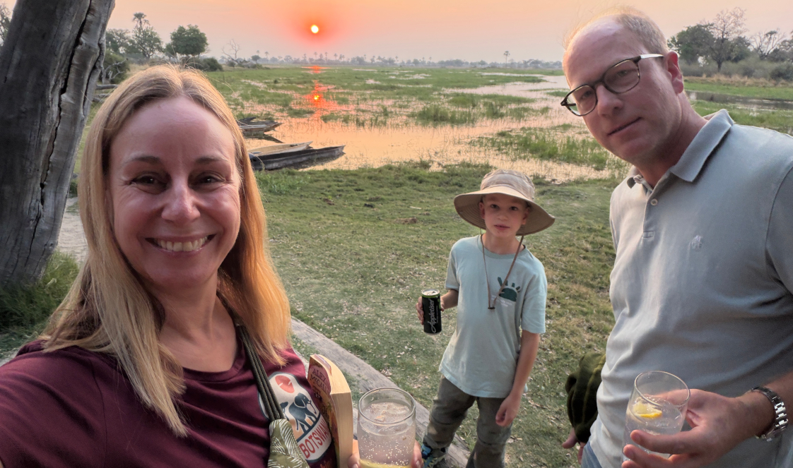 Die Familie Fröhlich auf Safari mit Botswana-Erlebnis
